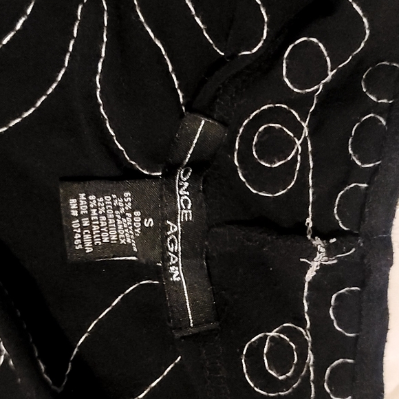 S Once Again White and black hand Cardigan - Picture 11 of 13